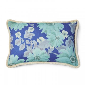 Bonnie and Neil | Cushion 60x40cm | Marigold Blue